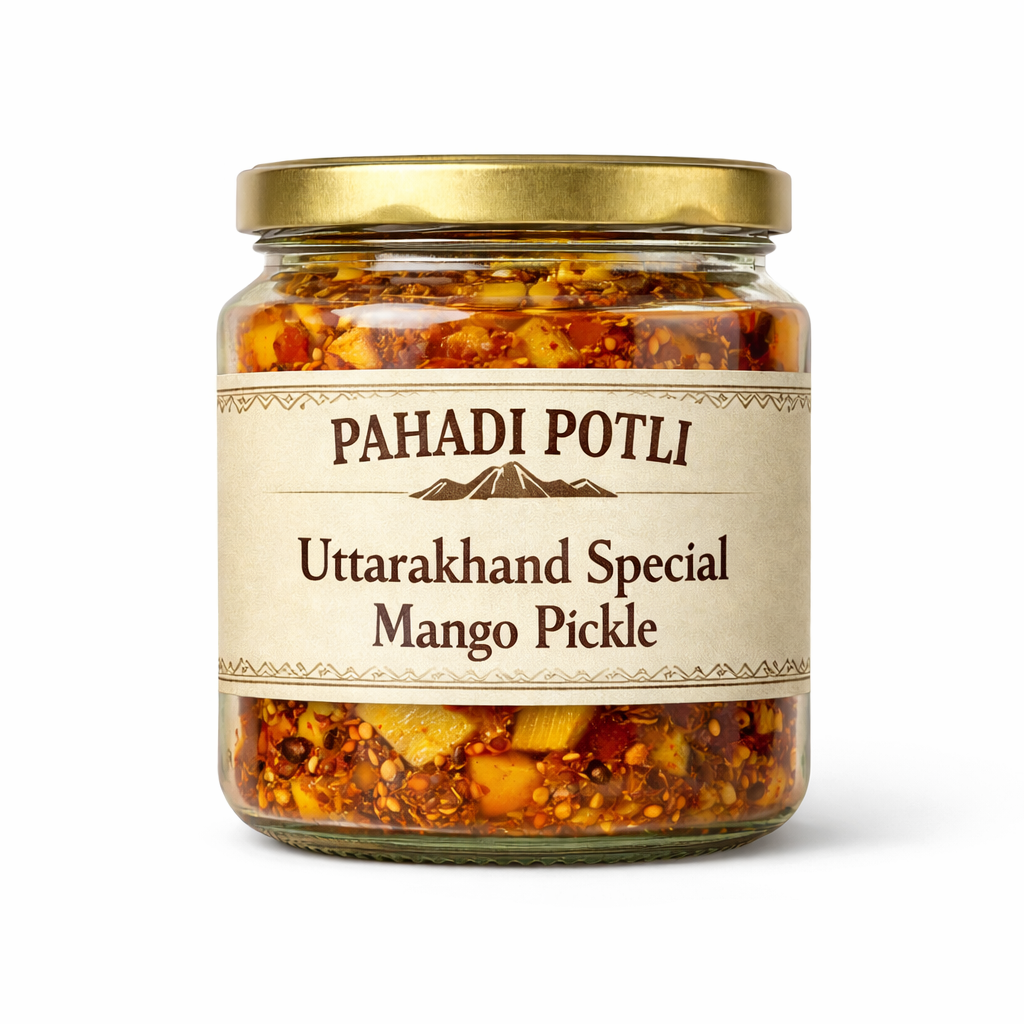 uttarakhand special mango pickle | pahadi juicy aam ka achar